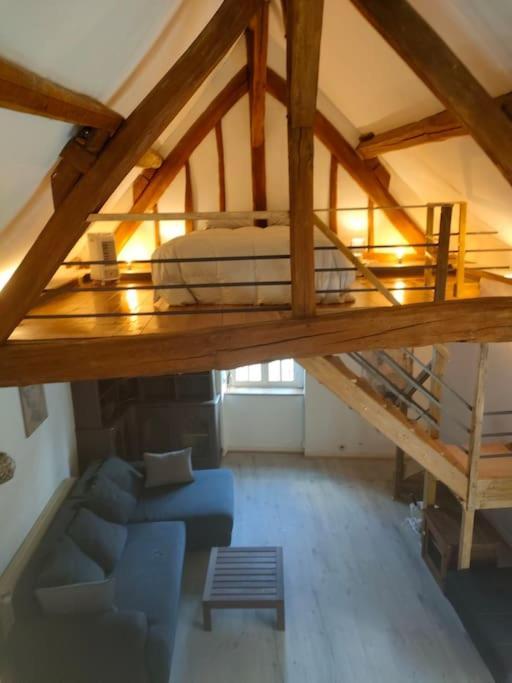 Villa Le Ptit Loft à Brechamps Extérieur photo